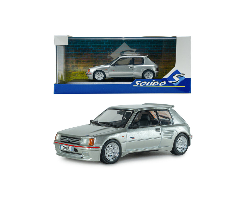 Solido 1:43 Peugeot 205 Dimma grau Solido 1:43 Peugeot 205 Dimma grau