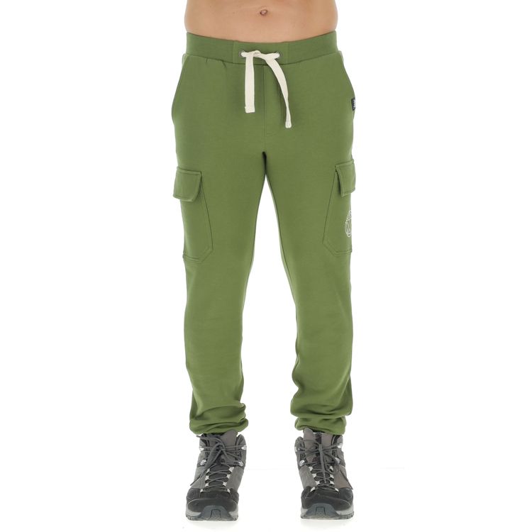 JEEP Herren Cargo-Jogginghose O102896OG - Olivgrün mit Jeep-Star-Print und Seitentaschen GR. XXL Bekleidung, Hosen, Schuhwerk, Schuh
