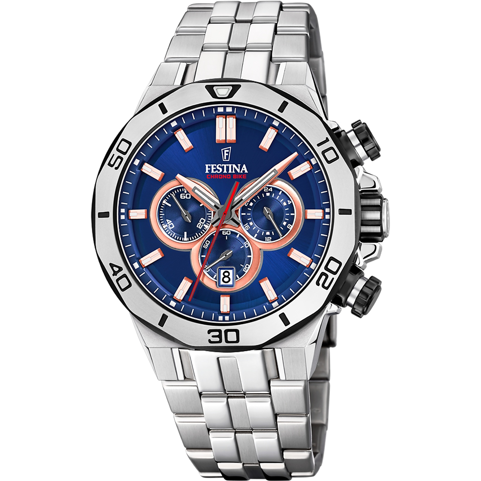 FESTINA HERREN UHR CHRONO SPORT F20448/1 EDELSTAHL ARMBAND FESTINA, HERREN, UHR, CHRONO, SPORT, F20448/1, EDELSTAHL, ARMBAND