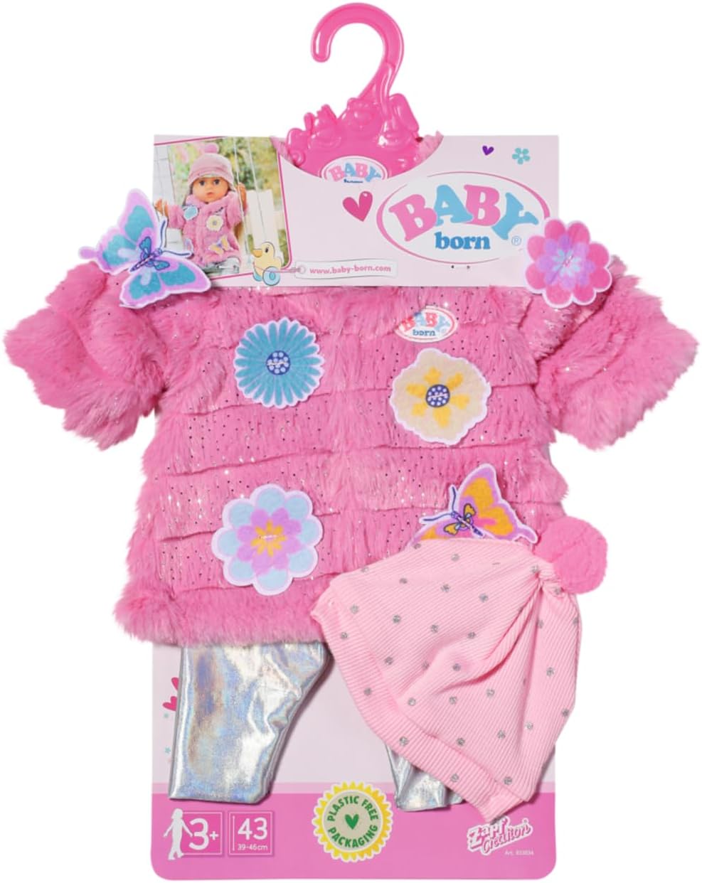 BABY born® Flauschmantel 43cm