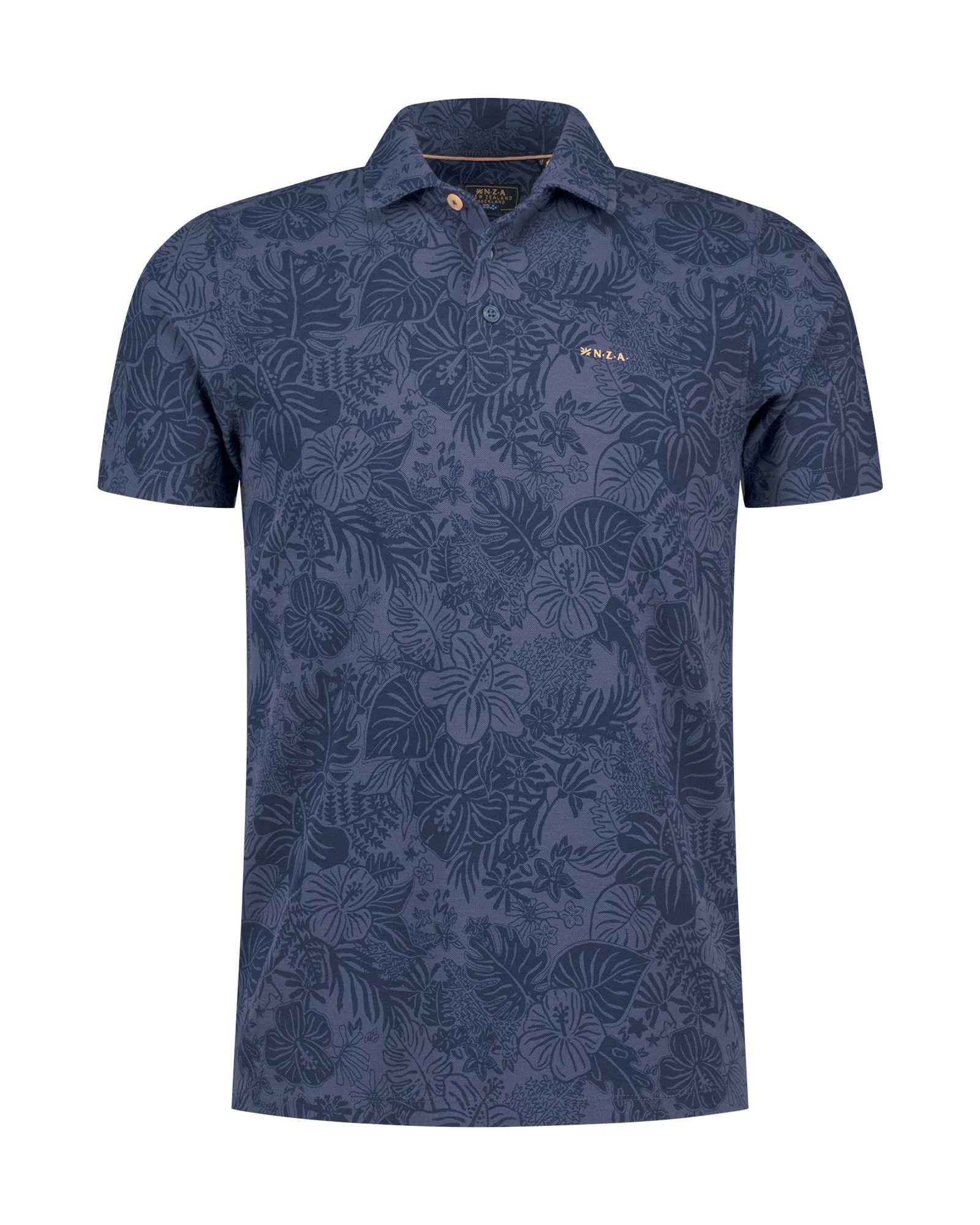 NZA 26CN104NS Poloshirt - Blau / Hawaii NZA 26CN104NS Poloshirt - Blau / Hawaii