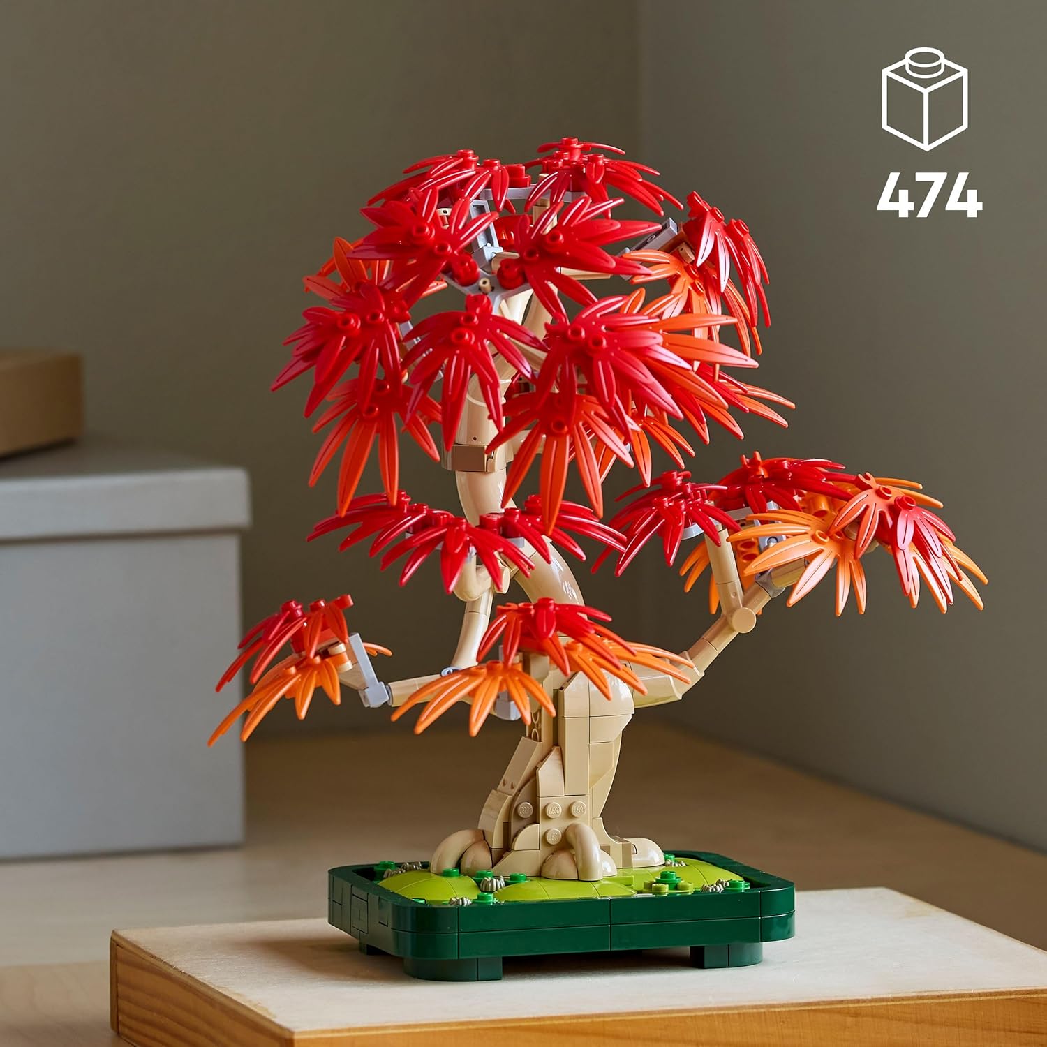 LEGO® Botanicals 10348 Japanischer Roter Ahorn – Bonsai Baum Pflanze, Baum