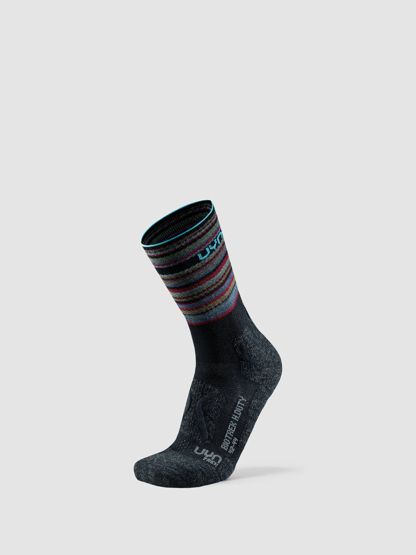 UYN Herren Trekkingsocken Biotrek Heavy Duty S100337B857 - Schwarz/Mehrfarbig UYN Herren Trekkingsocken Biotrek Heavy Duty S100337B857 - Schwarz/Mehrfarbig