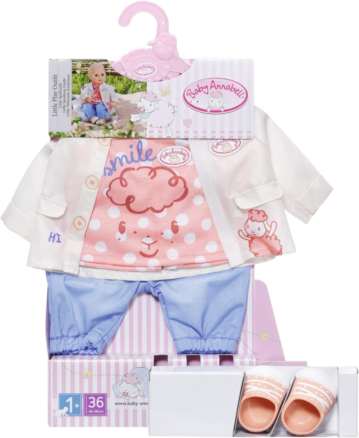 Baby Annabell Little Spieloutfit, 36cm