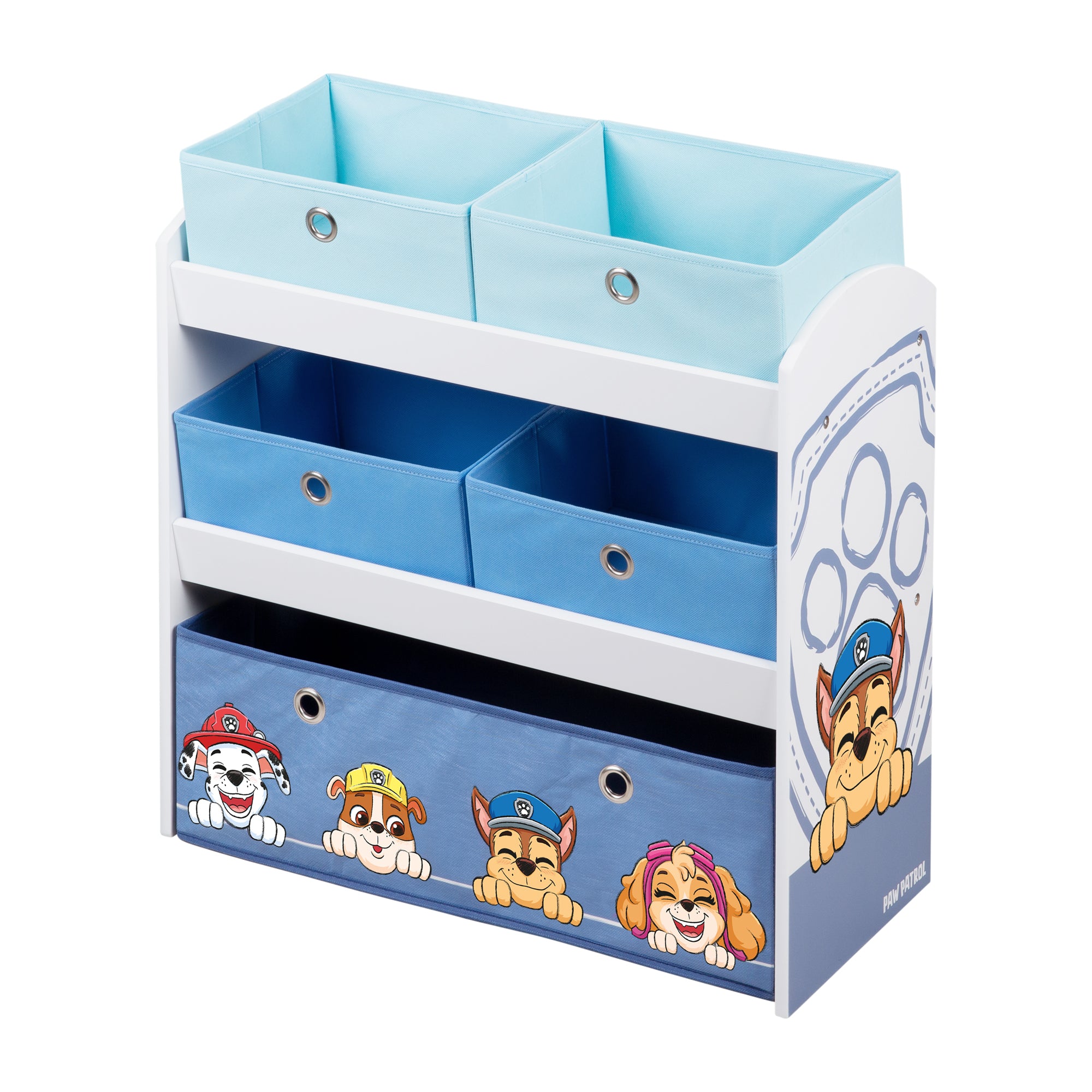 Roba 450159PW1 Spielregal Paw Patrol weiß – Spielmöbel - weiß - Spielmöbel - Produktbild 1