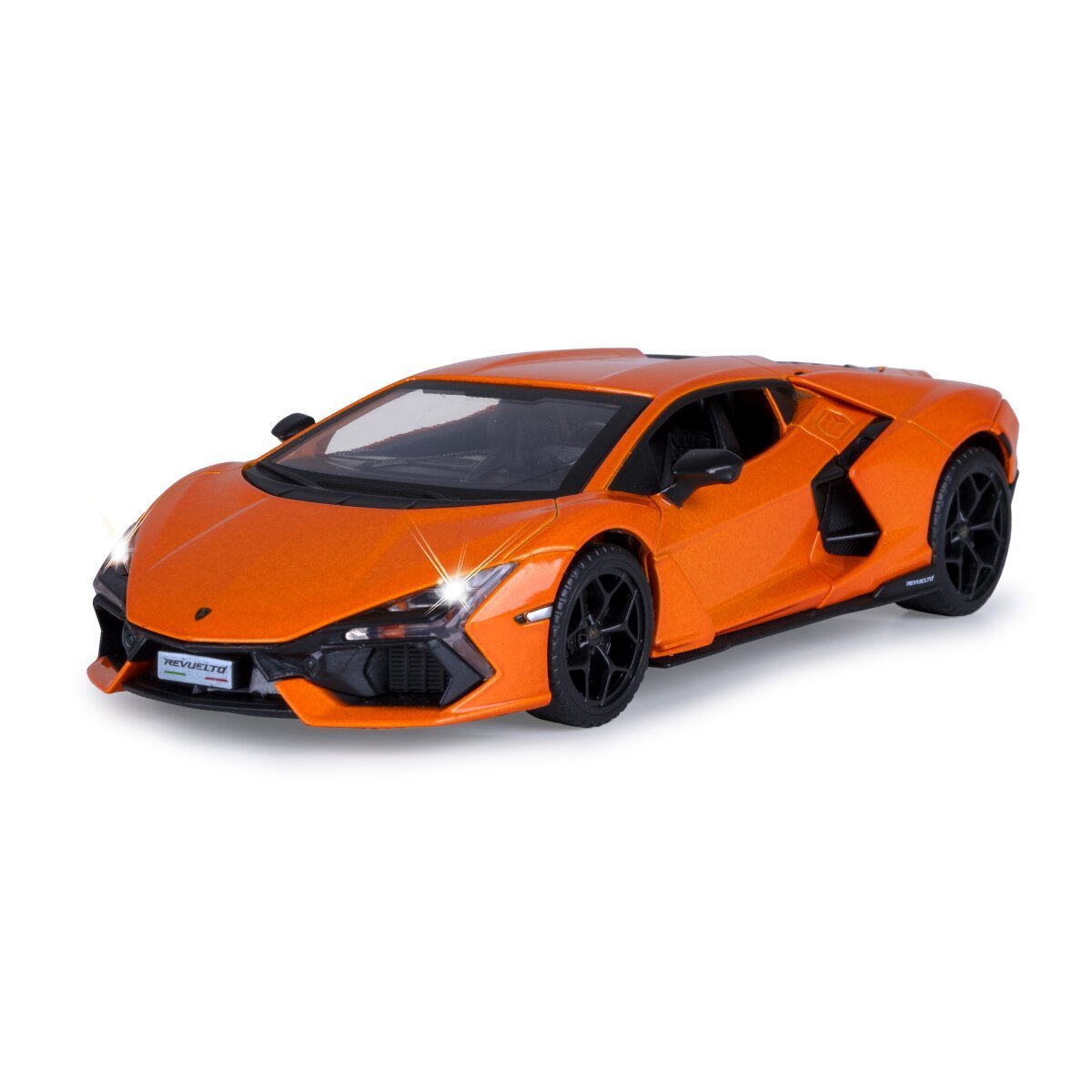 JAMARA Lamborghini Revuelto Diecast 1:32 orange inkl. Knopfzellen ab 3 Jahren