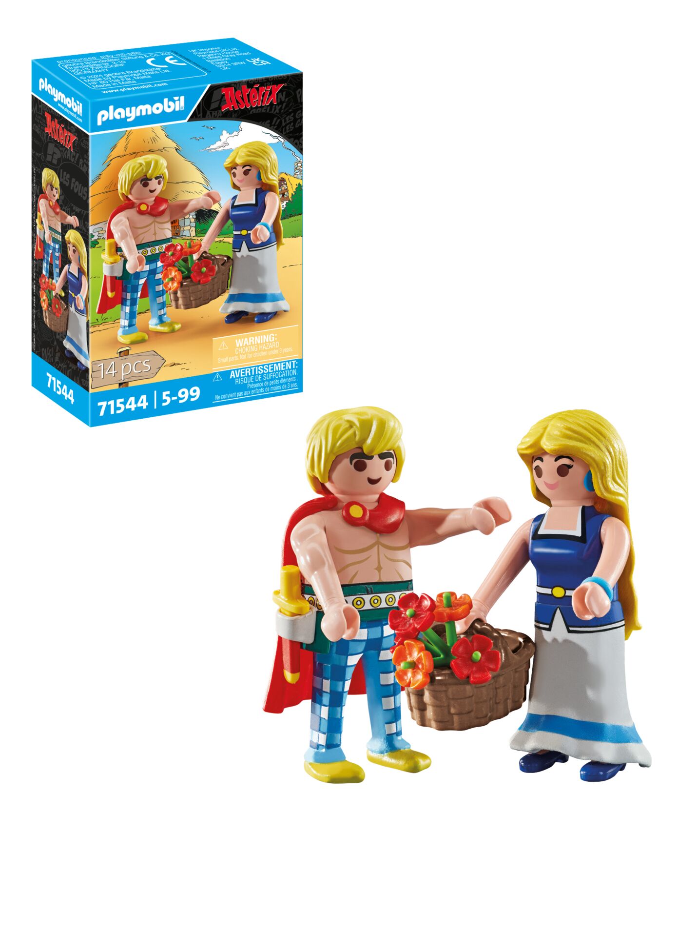 PLAYMOBIL 71544 Asterix: Tragicomix Und Falbala