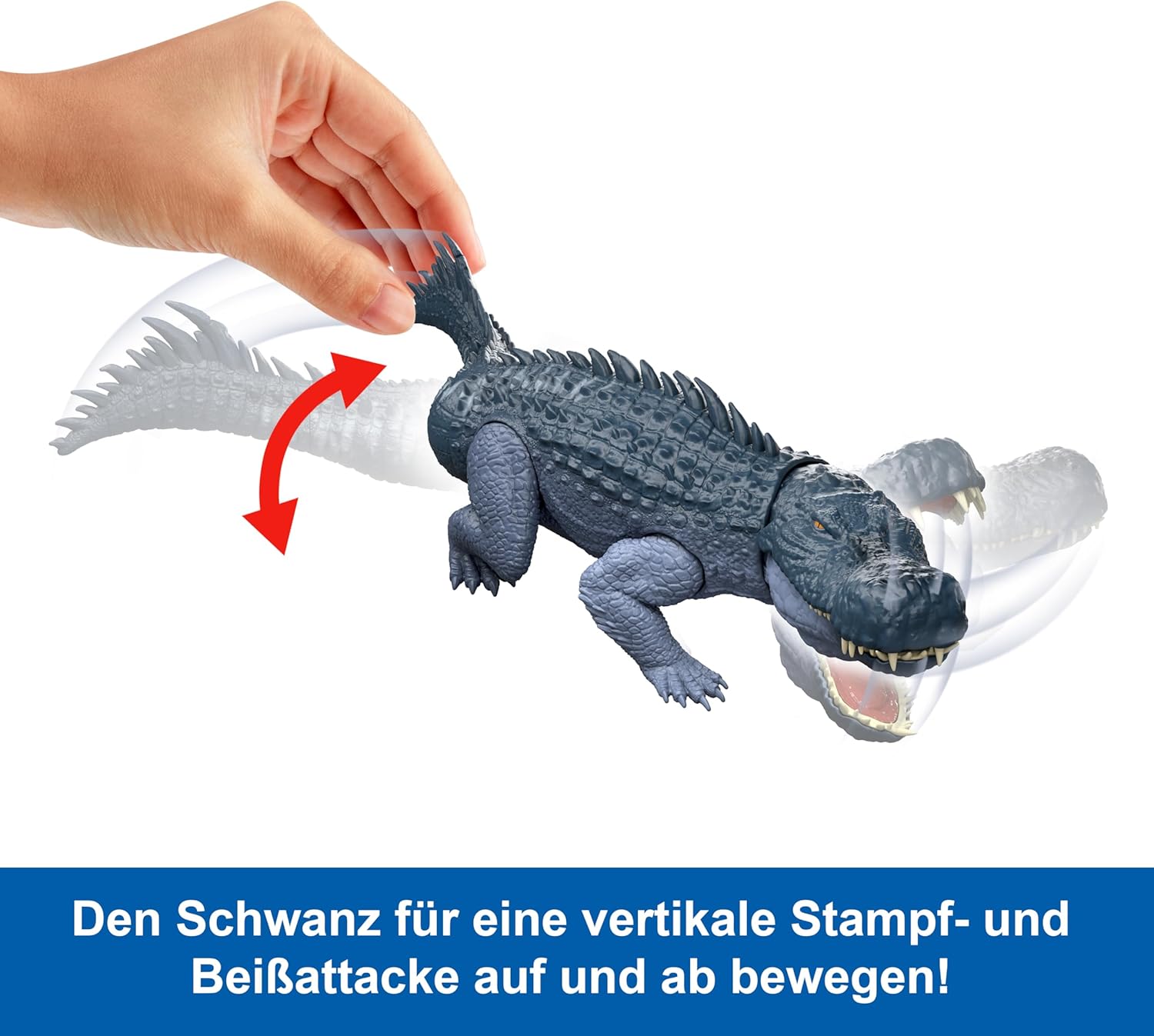 Jurassic World™ Gigantic Thrashers Purussaurus Tier, Echse, Reptil