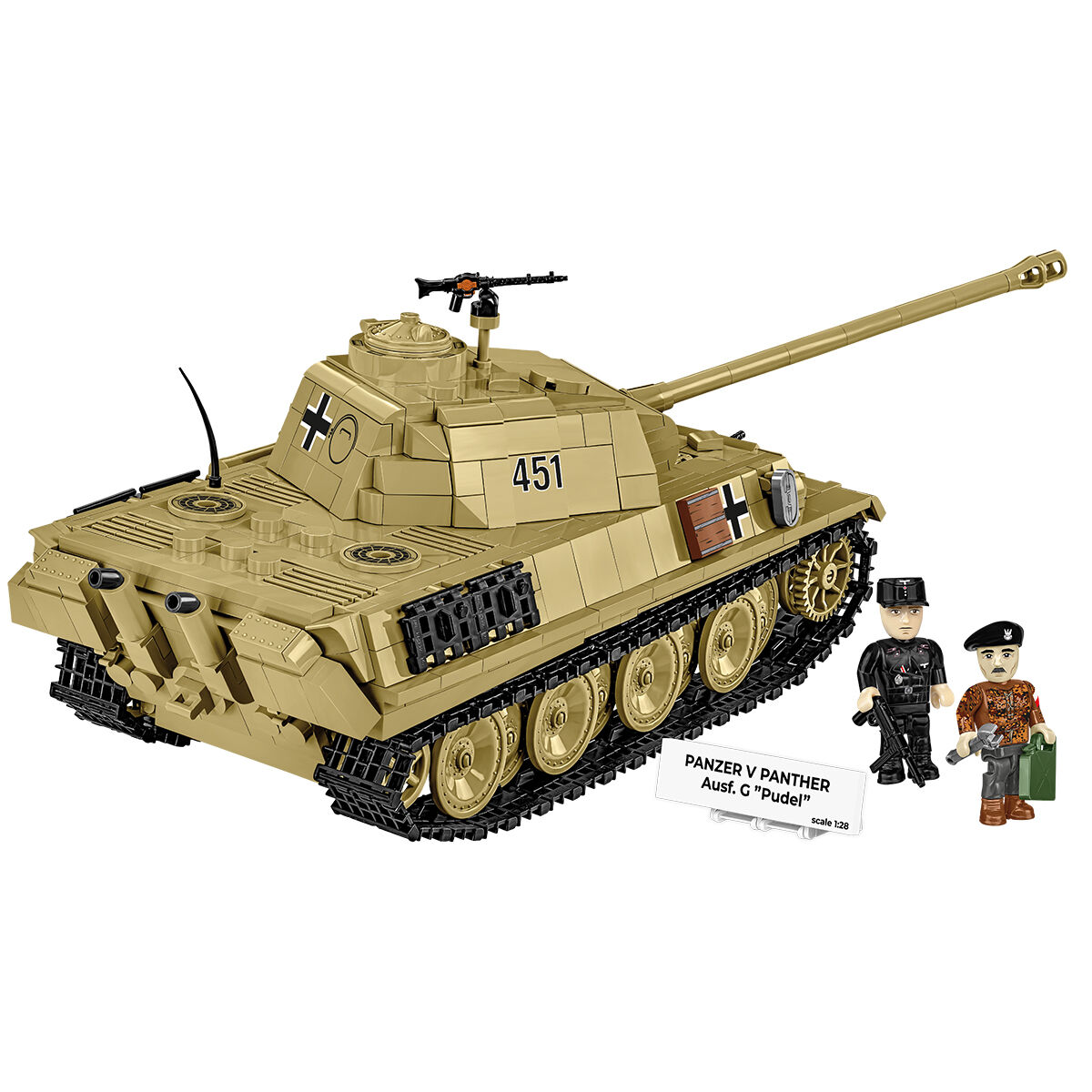 COBI 2655 - PANZER V Panther AUSF. G PUDEL, 1:28 - Bild 6 COBI 2655 - PANZER V Panther AUSF. G PUDEL, 1:28 - Bild 6