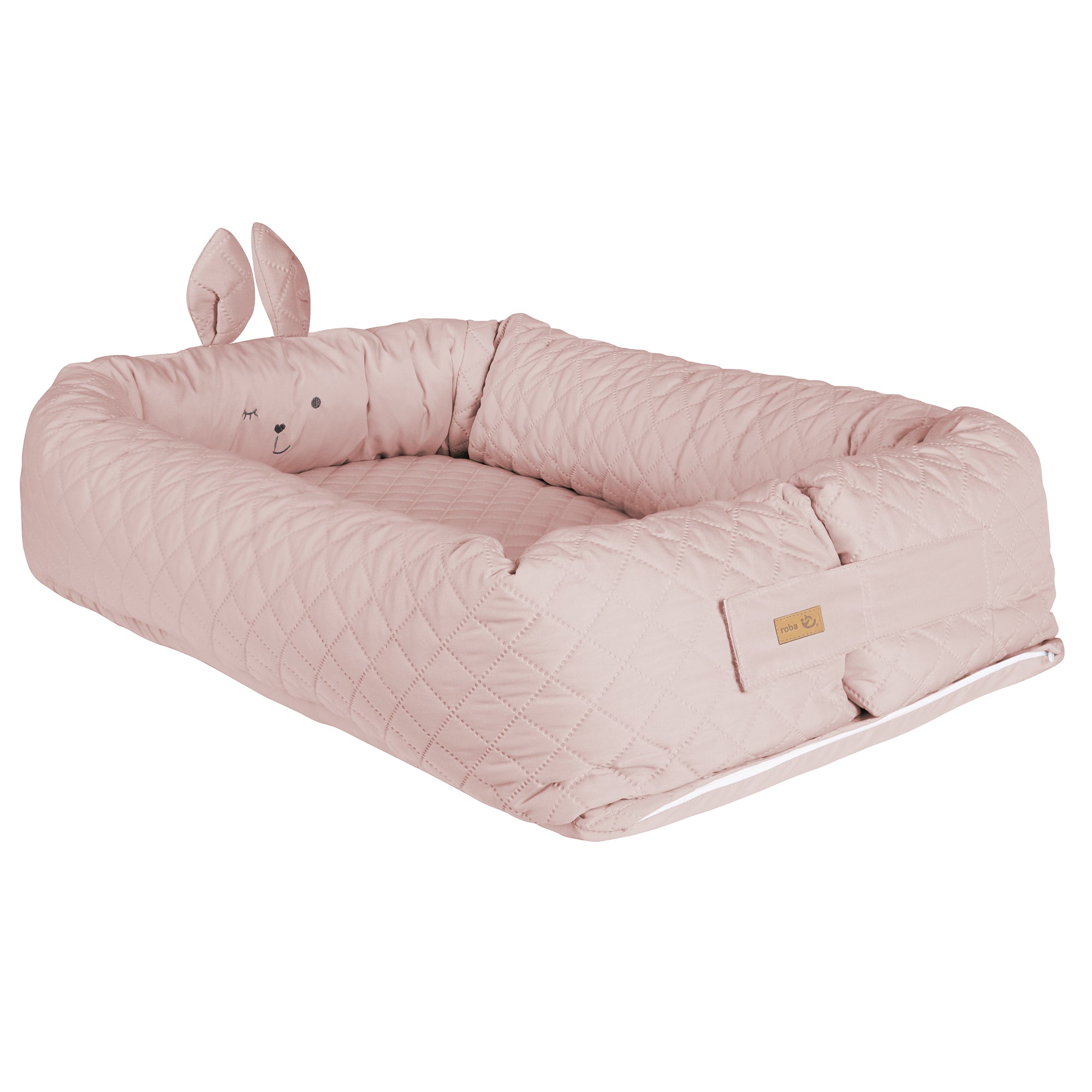 Roba 307100V229 Babylounge roba Style rosa – Babynester - rosa - Babynester - Produktbild 1