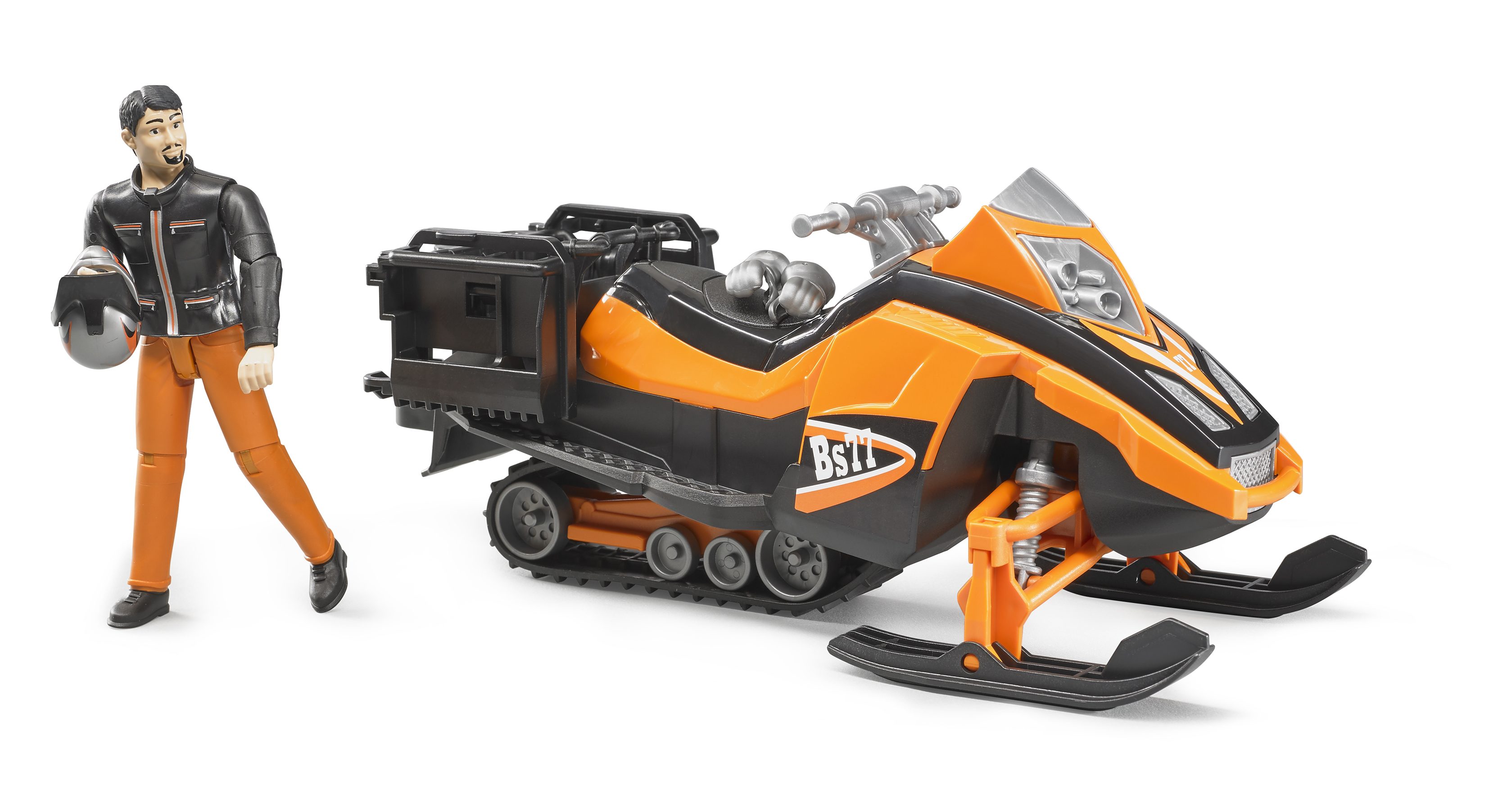 BRUDER 63101 - Snowmobil mit Fahrer und Ausstattung - Bild 6