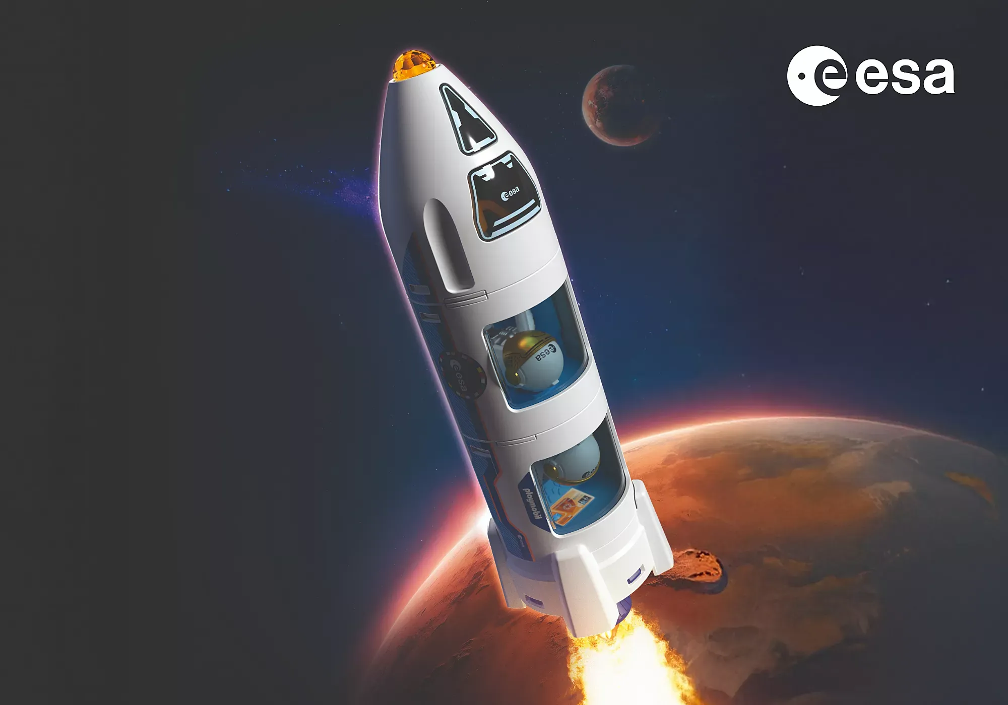 PLAYMOBIL® 72011 ESA: Mars-Forschungsrakete PLAYMOBIL® 72011 ESA: Mars-Forschungsrakete