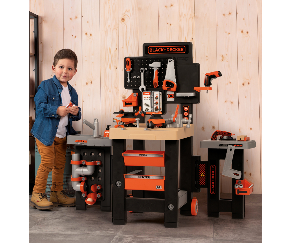 Smoby Smoby Black+Decker Werkbank Mega Center