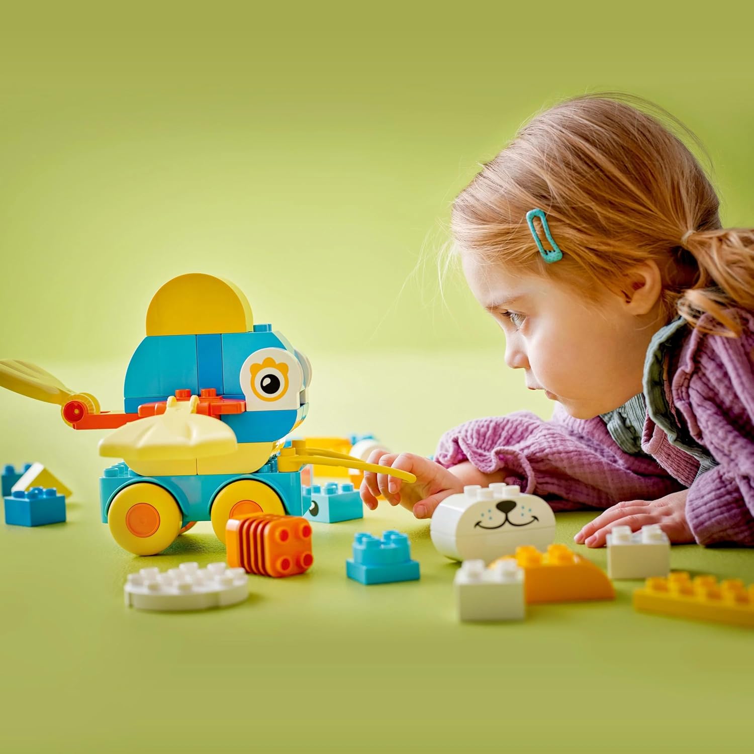 LEGO® DUPLO Tiere auf Rädern 3-in-1-Set 10448 Kind, Weiblich, Mädchen, Person, Spielzeug