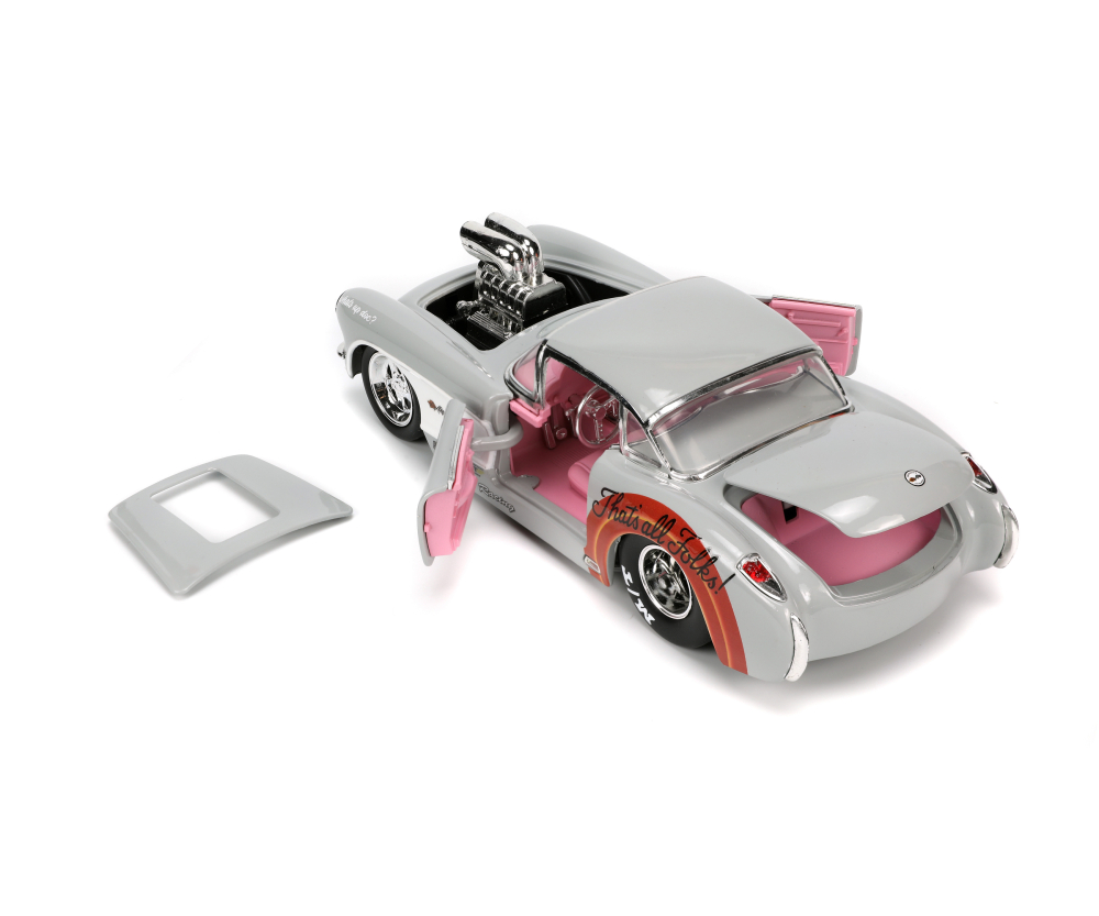 Jada Bugs Bunny&1957 Chevrolet Corvette 1:24