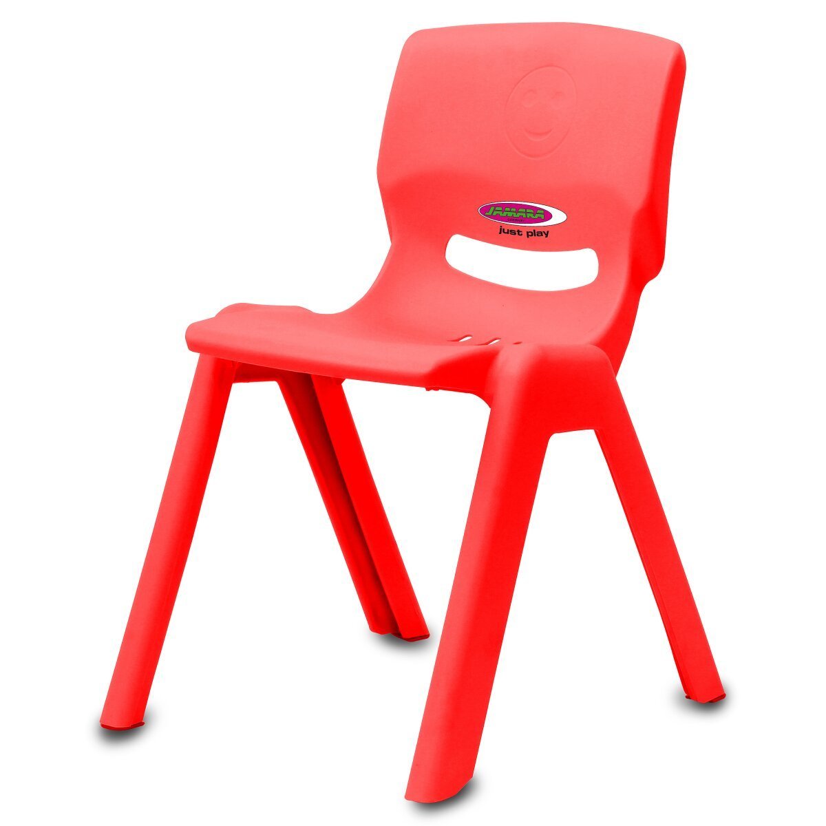 JAMARA Kinderstuhl Smiley bis 100 KG rot
