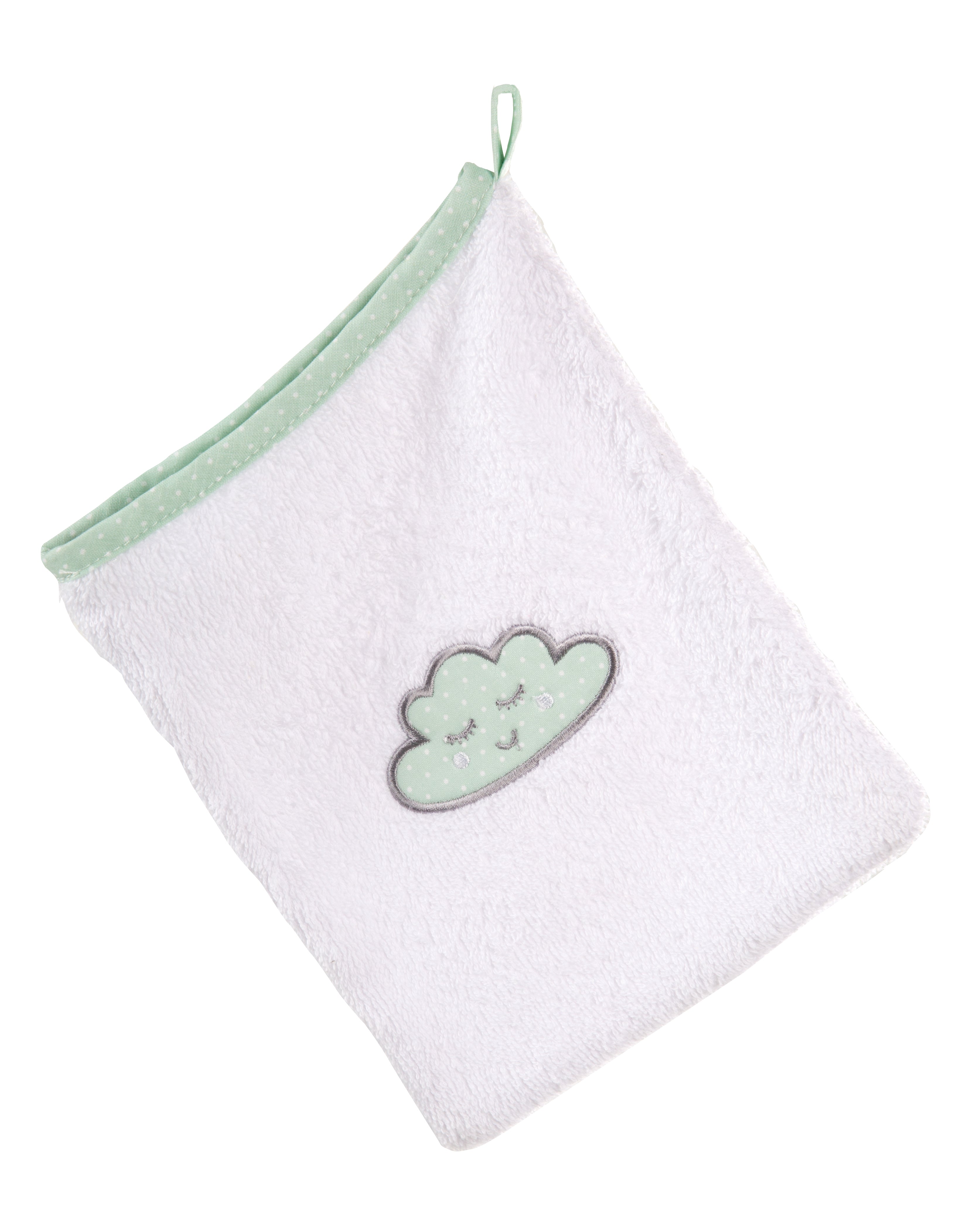 Roba 306102P199 3er Waschset Happy Cloud weiß – Heim Textilien - Bild 3 Roba 306102P199 3er Waschset Happy Cloud weiß – Heim Textilien - Produktbild 3