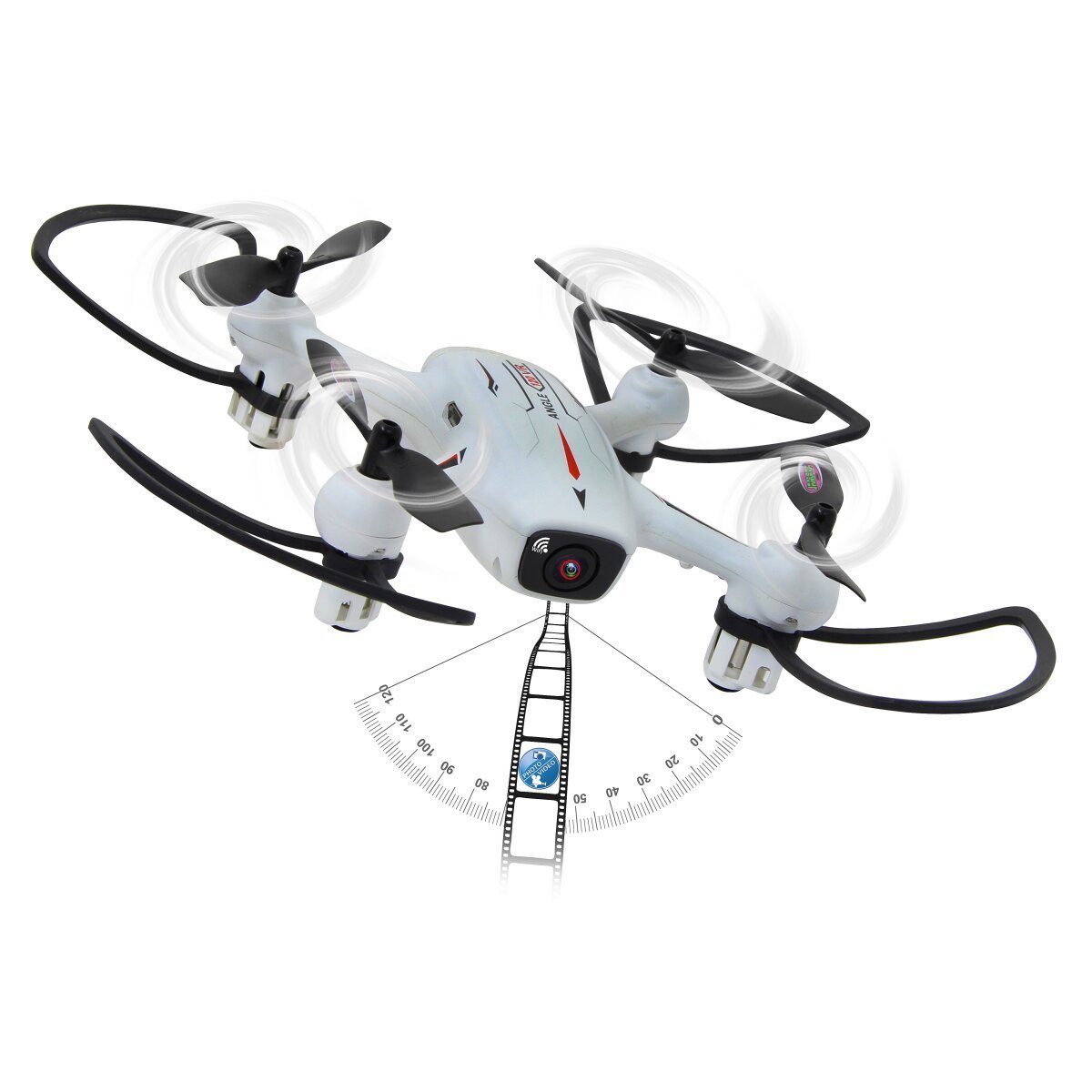 JAMARA Angle 120 VR Wide Angle Drone Altitude HD FPV Wifi ab 16 Jahren