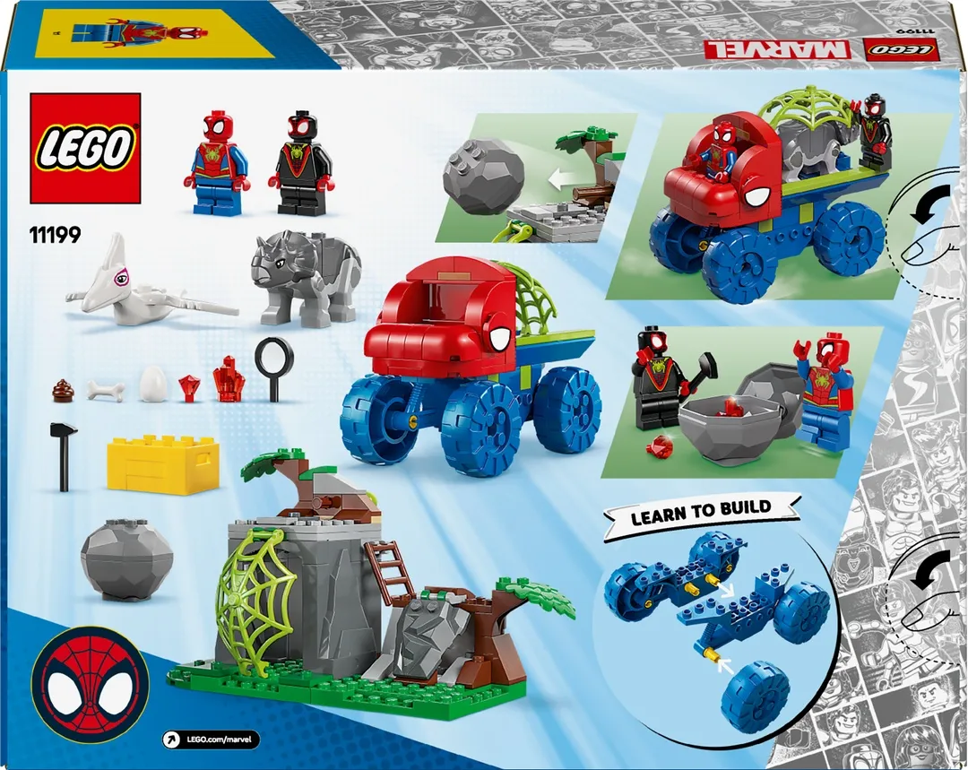 LEGO® Spidey und seine Superfreunde 11199 Spideys Team auf Rettungsmission im Dino-Truck LEGO® Spidey und seine Superfreunde 11199 Spideys Team auf Rettungsmission im Dino-Truck