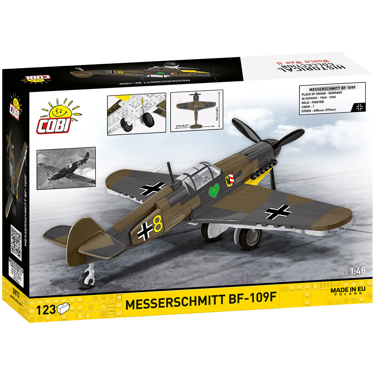COBI 5873 - Messerschmitt BF-109F - Bild 2 COBI 5873 - Messerschmitt BF-109F - Bild 2