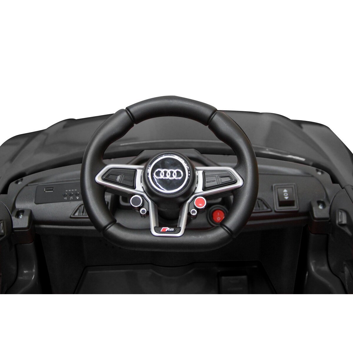 JAMARA Ride-on Audi R8 Spyder schwarz 18V Einhell Power X-Change ab 3 Jahren