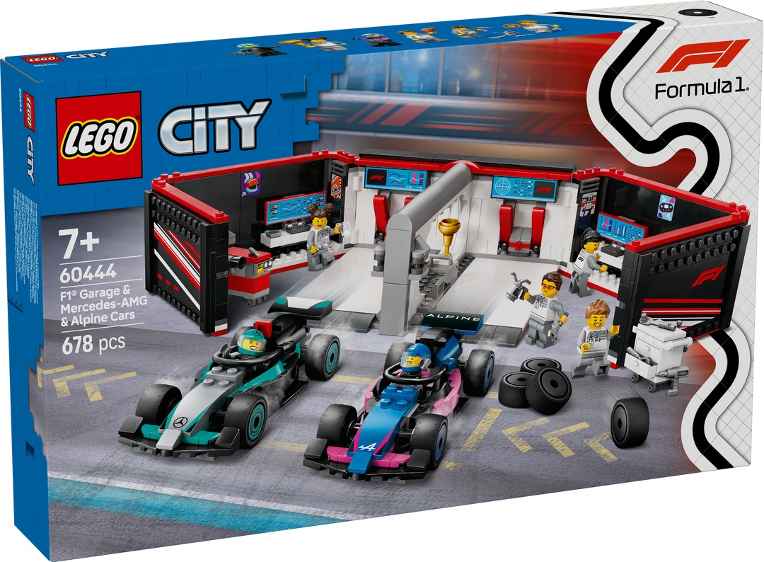 LEGO® City 60444 Confi3 'Jan Auto, Formel Eins, Fahrzeug, Rad, Sportwagen