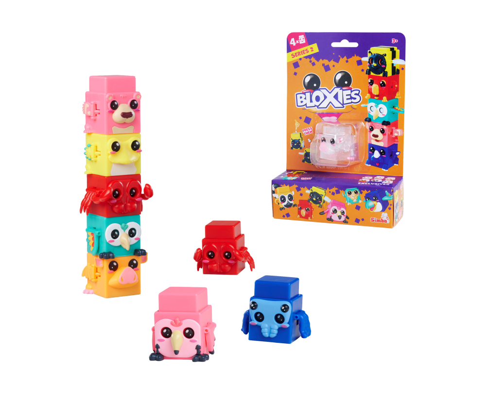 Simba Bloxies Spielfiguren Serie 2, 4 St. Simba Bloxies Spielfiguren Serie 2, 4 St.