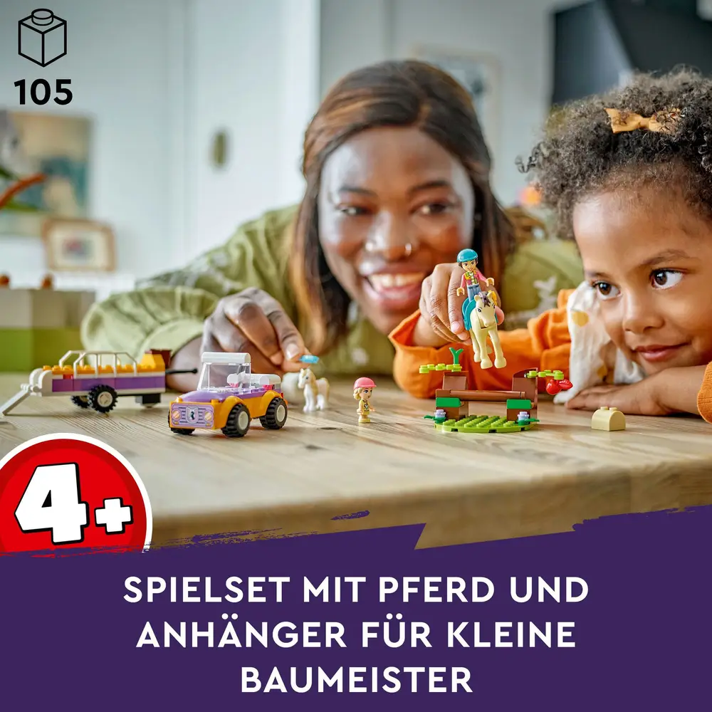 LEGO® Friends Pferde- Und Pony-Anhänger 42634 LEGO® Friends Pferde- Und Pony-Anhänger 42634