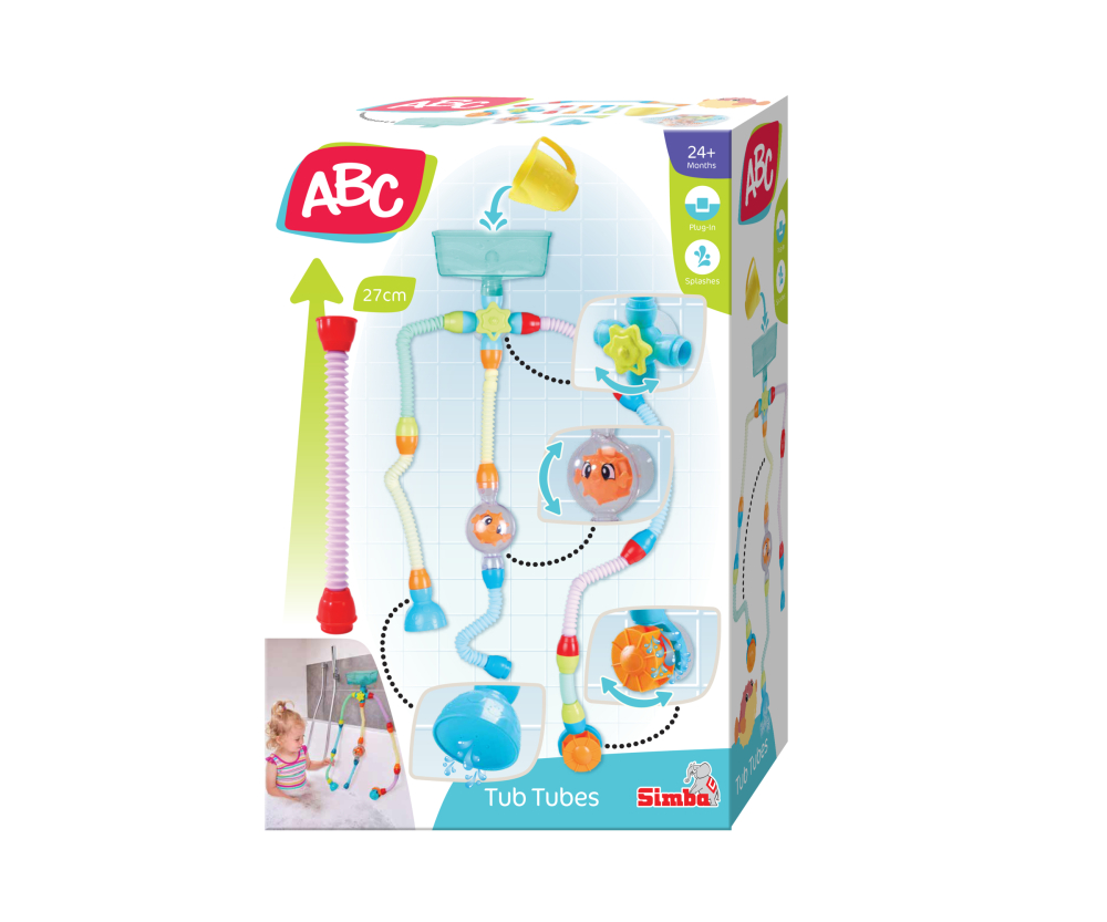 Simba ABC Tub Tubes Simba ABC Tub Tubes