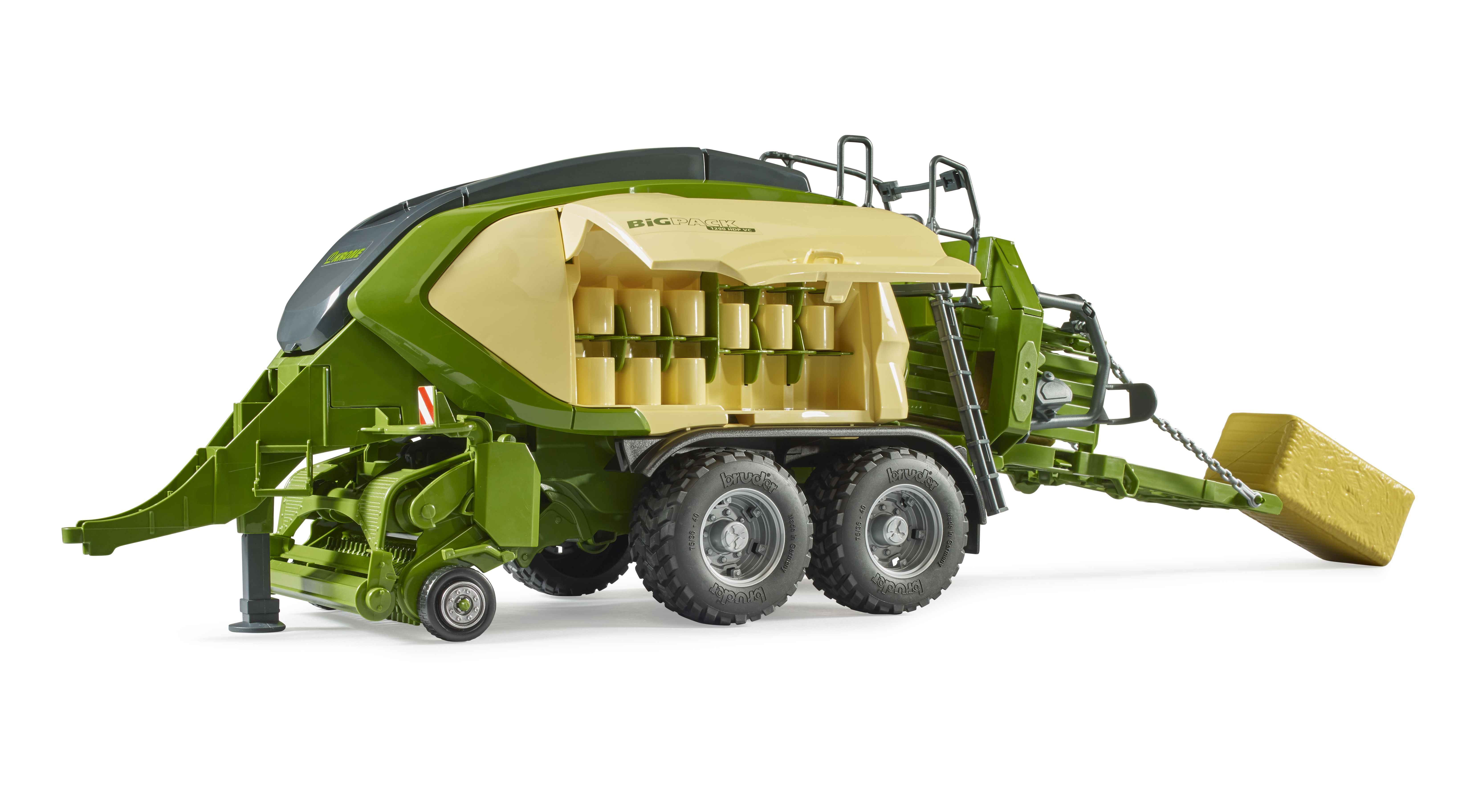 BRUDER 02033 - Krone Big Pack 1290hdp VC mit 2 Quaderballen - Bild 5 BRUDER 02033 - Krone Big Pack 1290hdp VC mit 2 Quaderballen - Bild 5