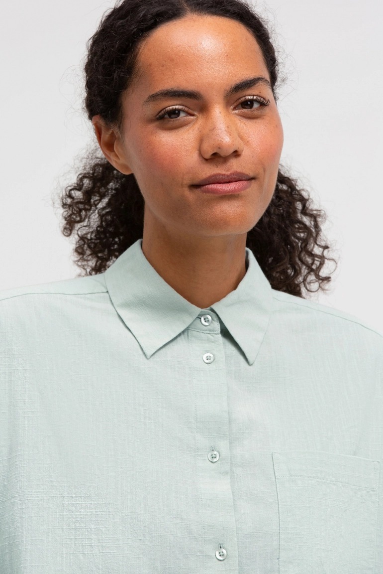 SENSES Kurzarm-Bluse B:EL Cropped pastel lime SENSES Kurzarm-Bluse B:EL Cropped pastel lime