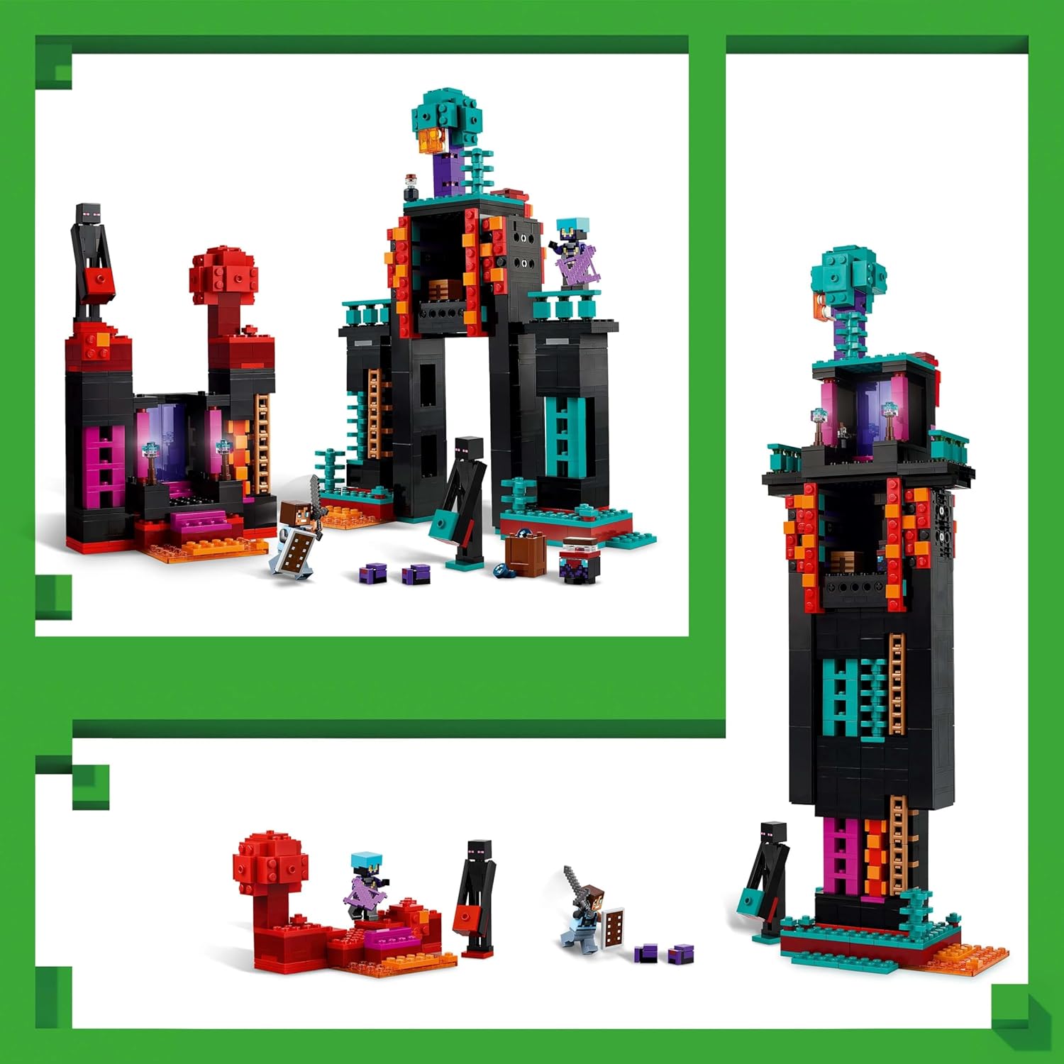 LEGO® Minecraft™ 21279 Der Enderman Turm Spielzeug