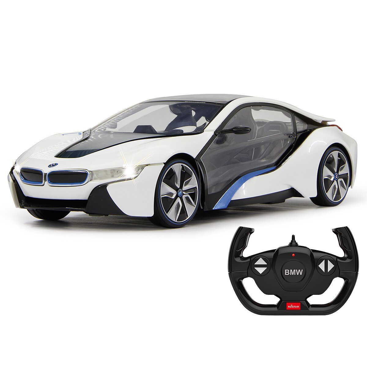 JAMARA BMW I8 1:14 weiss 2,4 GHz ab 6 Jahren