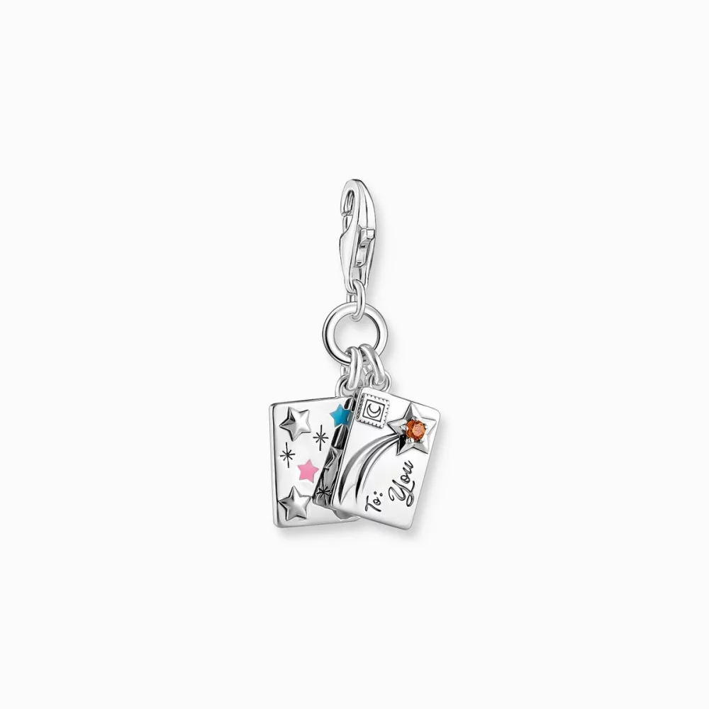 Thomas Sabo Anhänger Charm-Club Mit Buch Silber 2061-691-7