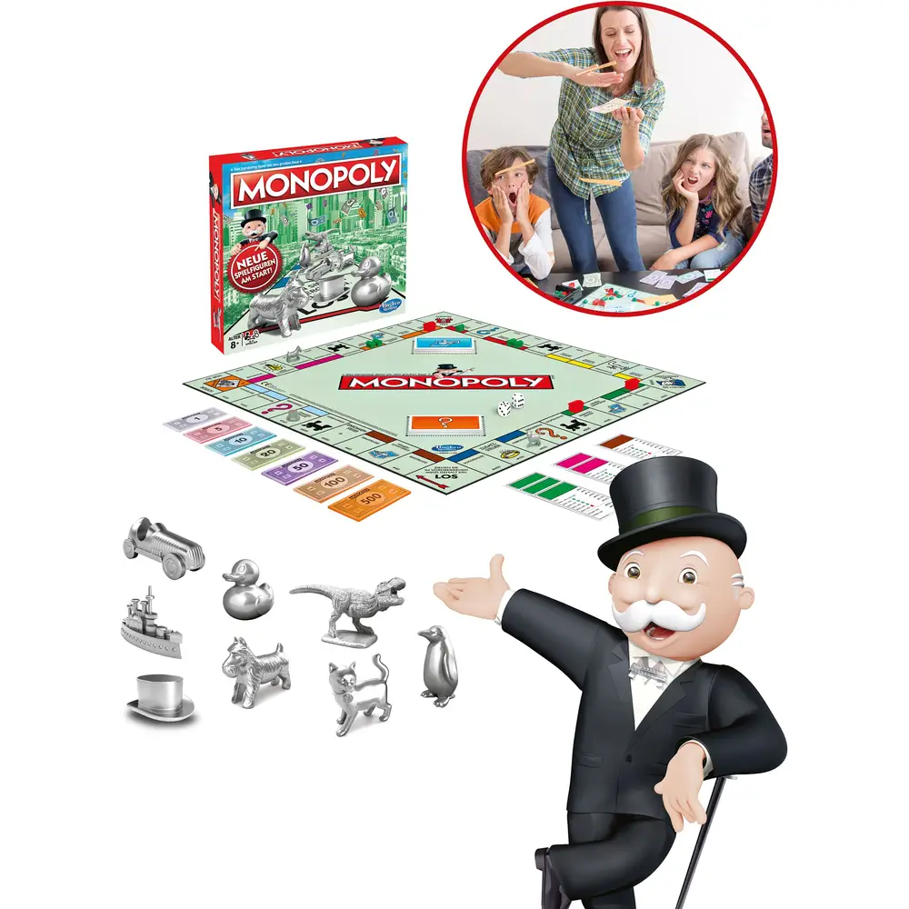 Monopoly, Classic, Gesellschaftsspiel, C1009100