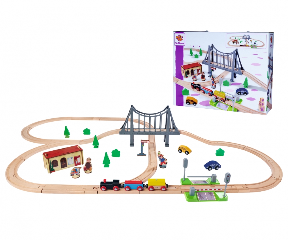 Eichhorn Bahn, Bahnset mit Brücke 100006204