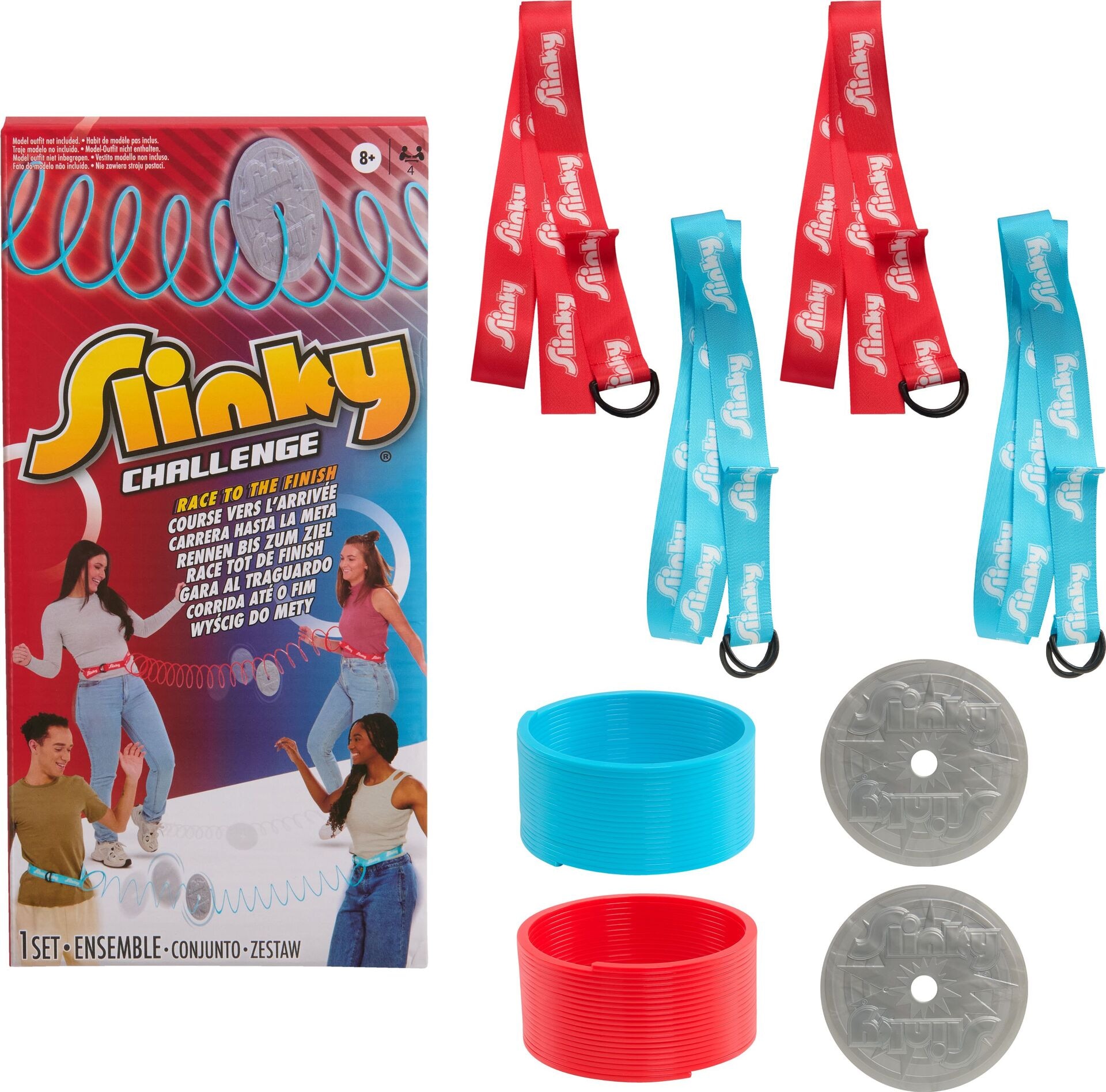 Slinky Challenge Game - Just Play Europe BV - JUST 03156-000-1A-004-CB0 Produktfoto - Just Play Europe BV - Slinky Challenge Game - Modell JUST 03156-000-1A-004-CB0