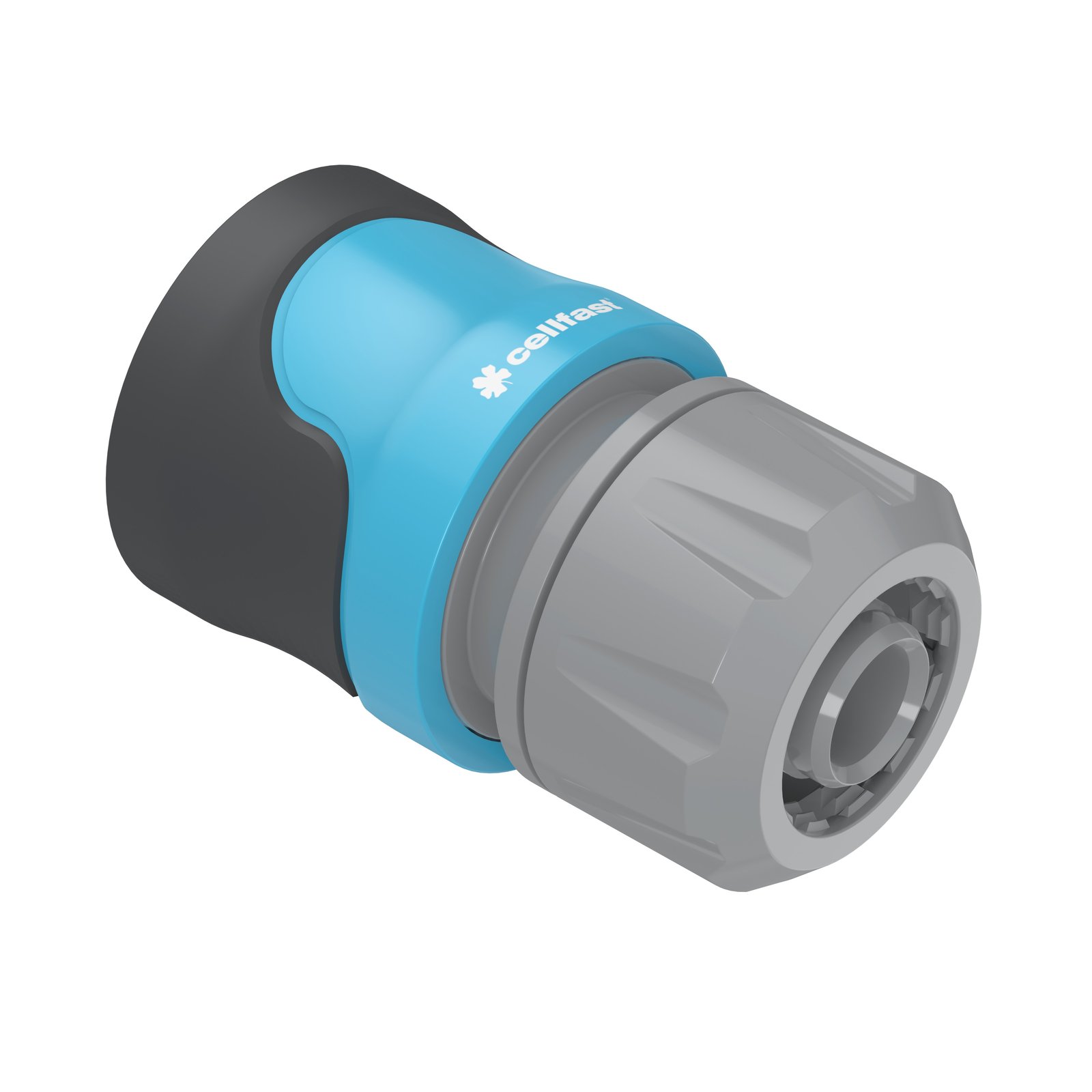 Cellfast Schnellverbindungsstück - Durchlauf SAFETOUCH CELLPRO 1/2''-5/8''