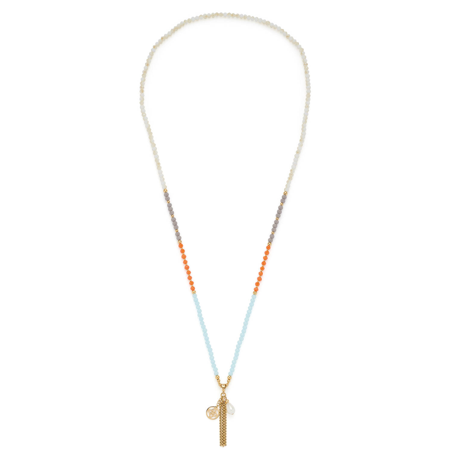 Leonardo 026885 Halskette 80 gold blau Solera