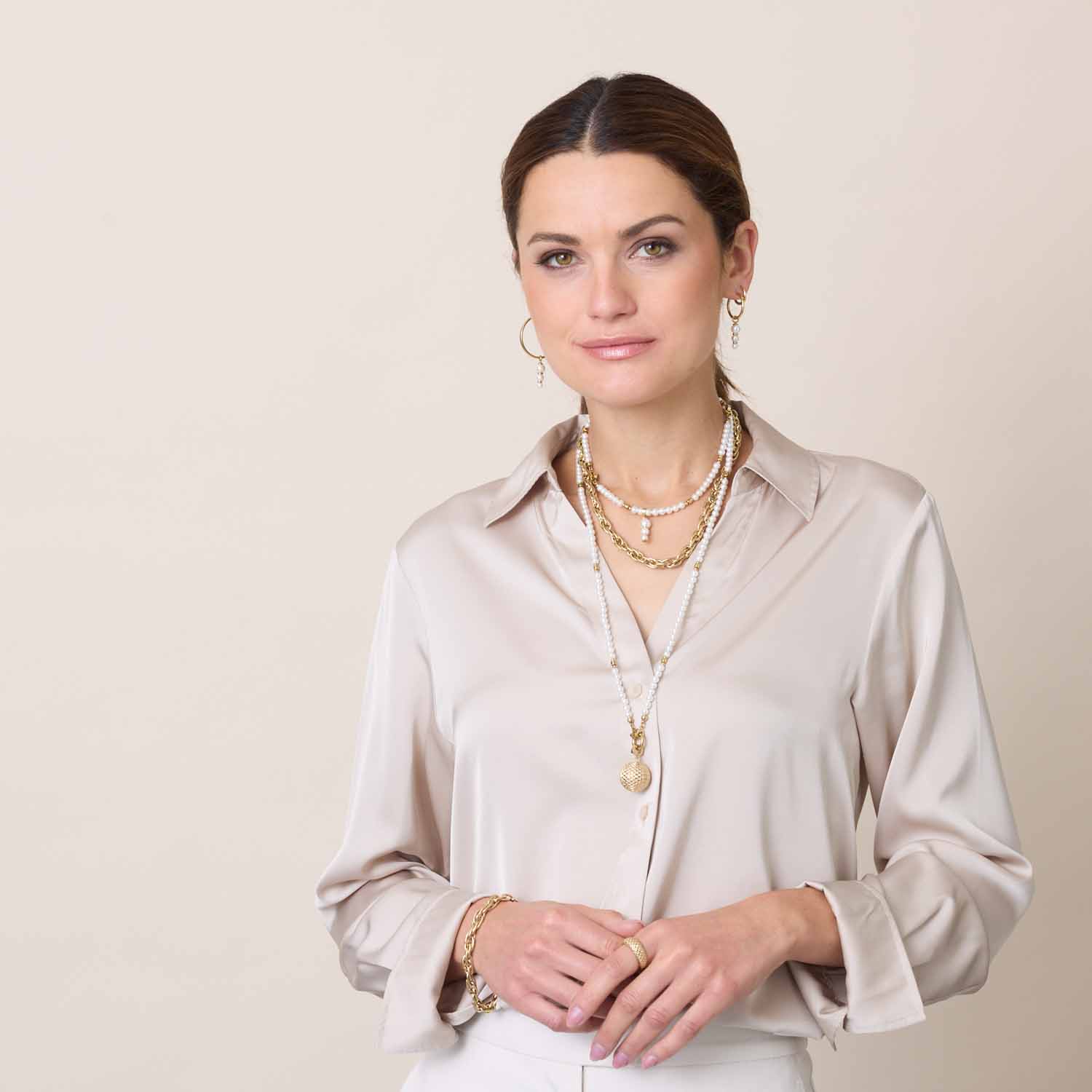 Leonardo Set/2 Anhänger gold Justine Beauty's