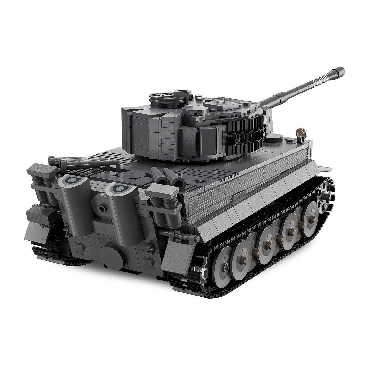 JAMARA CaDA Panzer Tiger 1:35 grau 2,4GHz Bricks ab 8 Jahren