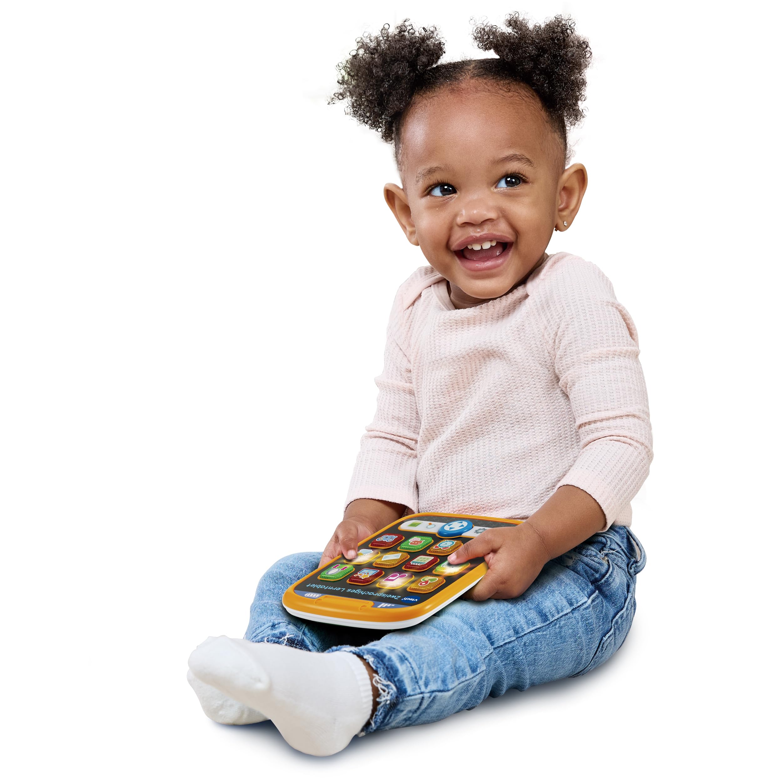 VTech Baby - Zweisprachiges Lerntablet 80578544 Gesicht, Kopf, Fotografie, Portrait, Sitzen