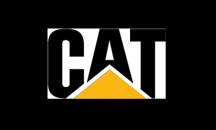 Caterpillar Offizielles CAT Logo CAT Logo Offizielles Markenlogo von Caterpillar in Schwarz und Gelb