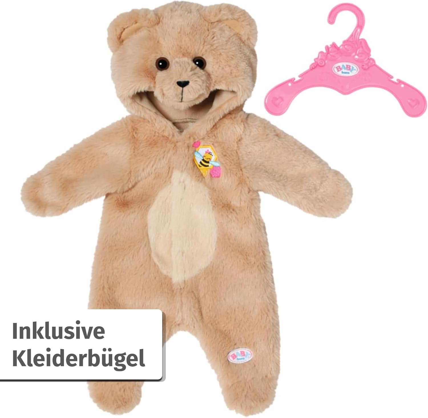 BABY born® Bär Kuschelanzug 43cm