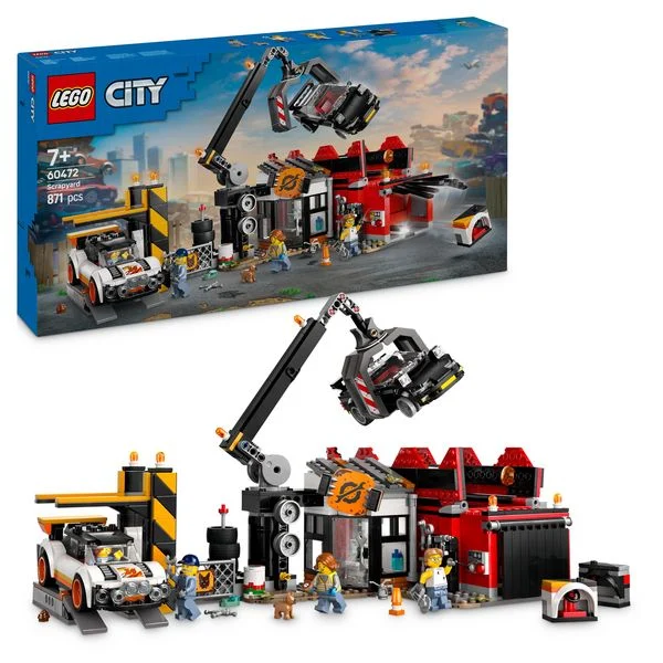 LEGO® City 60472 Schrottplatz mit Autos LEGO® City 60472 Schrottplatz mit Autos