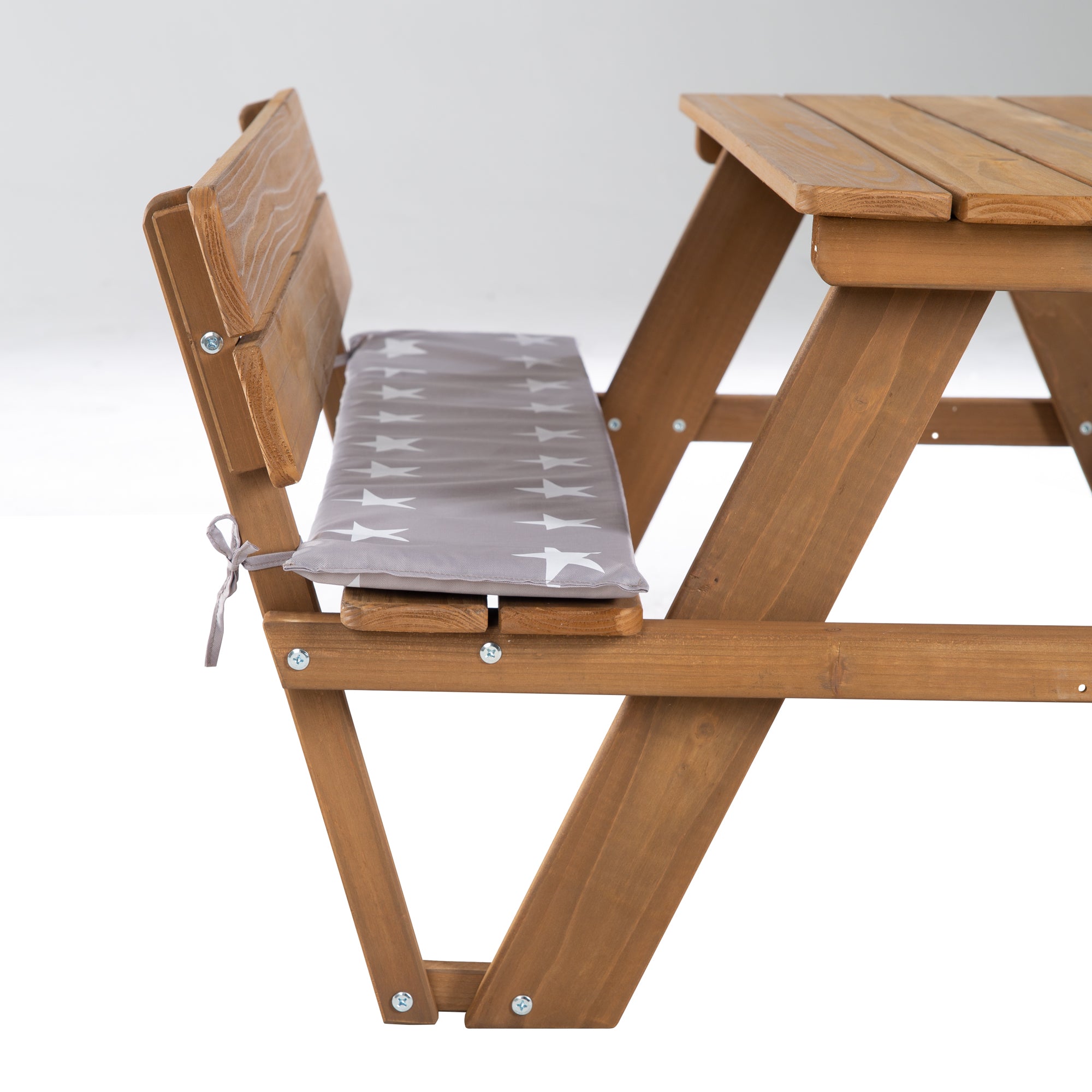 Roba 455900V190 Bankkissen 2er Set Little Stars grau – Outdoor - Bild 2 Roba 455900V190 Bankkissen 2er Set Little Stars grau – Outdoor - Produktbild 2