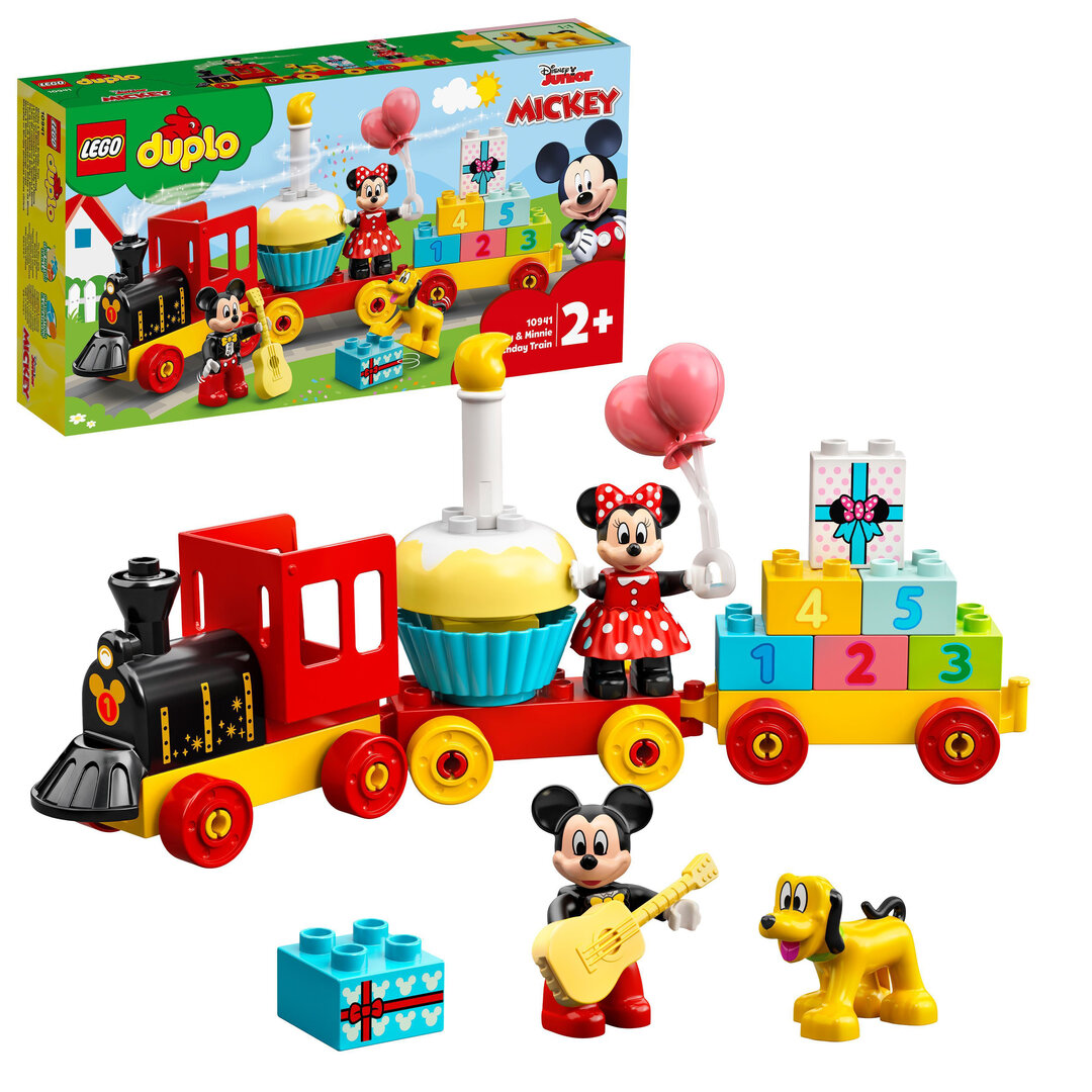 LEGO® DUPLO® Disney Mickys und Minnies Geburtstagszug 10941 Spielzeug, Maschine, Rad
