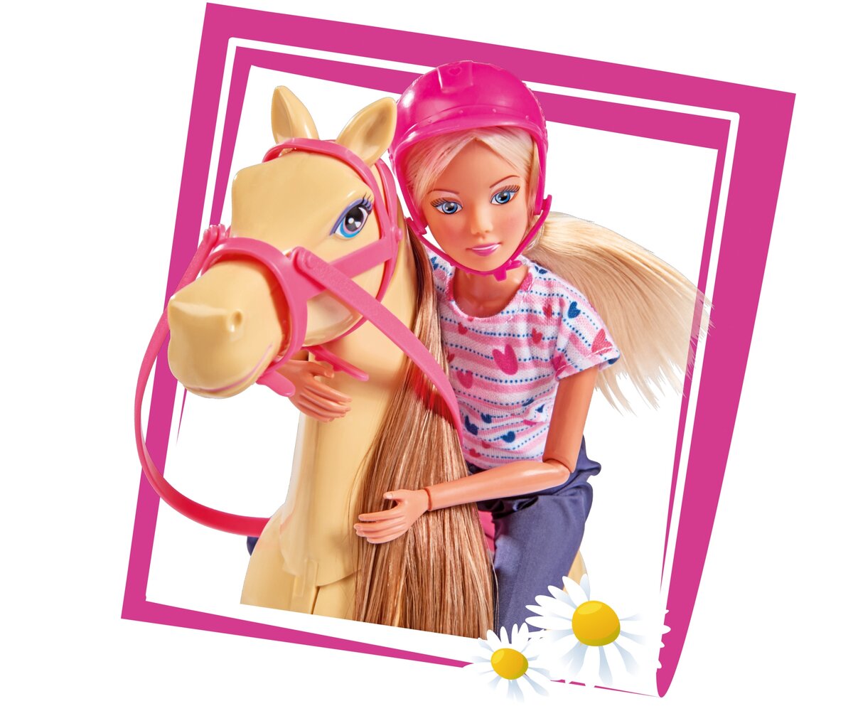 Steffi LOVE Riding Tour 105730939 Puppe, Spielzeug, Figur, Gesicht, Barbie