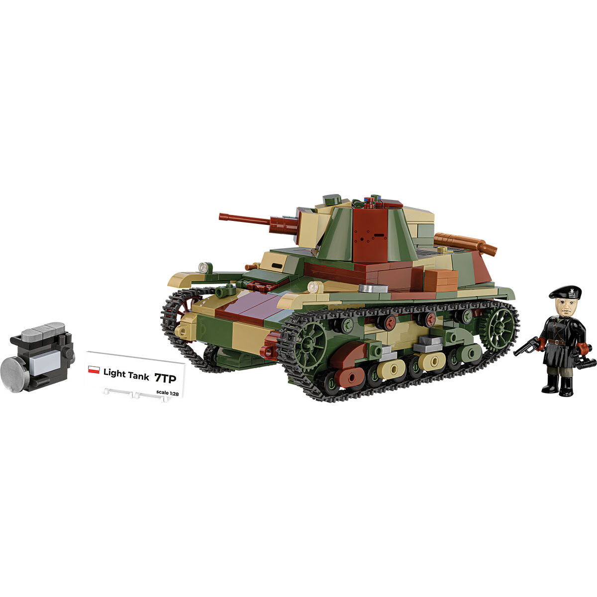 COBI 2661 - LIGHT TANK 7TP - Bild 8 COBI 2661 - LIGHT TANK 7TP - Bild 8
