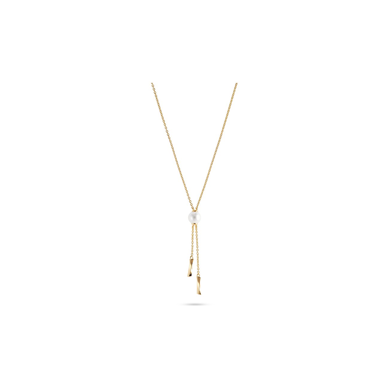 JETTE S.K1E10300 KETTE JOY, PERLE, GELBGOLD, 42+3 CM JETTE S.K1E10300 KETTE JOY, PERLE, GELBGOLD, 42+3 CM